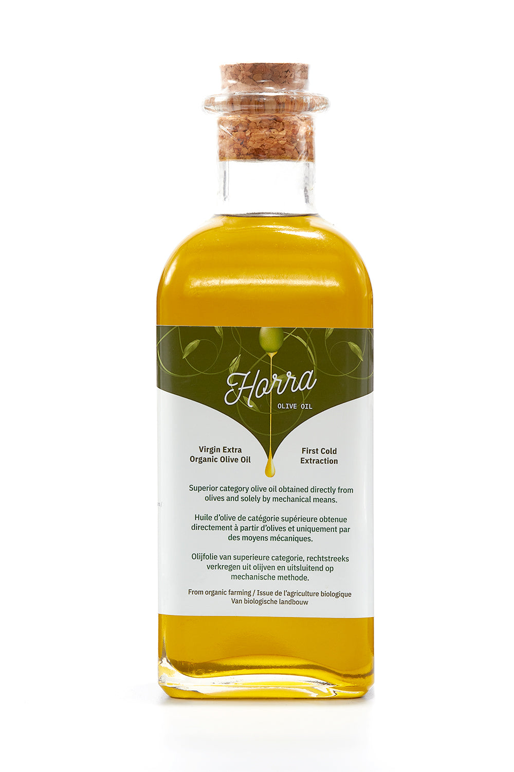HUILE D’OLIVE EXTRA VIERGE BIO PREMIUM horra